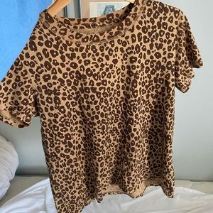 Pacsun Cheetah Shirt